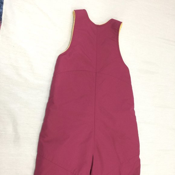๐ธ LANDS END GIRLS NYLON SNOW SKI OVERALLS BIB PANTS SIZE 18 MONTHS ๐ธ - Picture 5 of 8